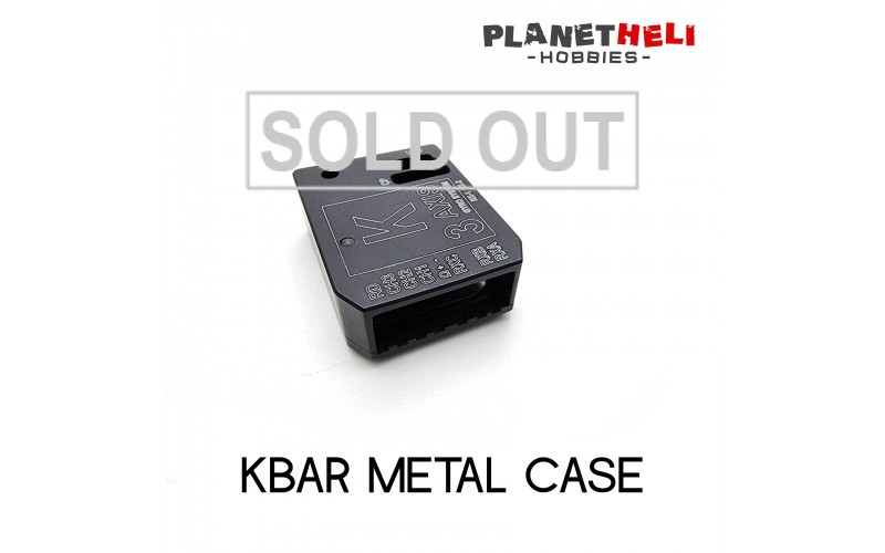 KBAR Flybarless System Gyro Metal Case